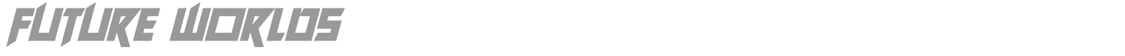 Future Worlds font preview